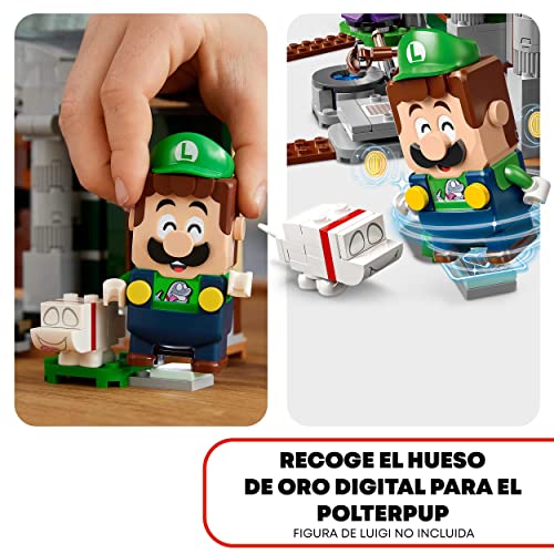 LEGO 71399 Super Mario Set de Expansión: Entrada de Luigi’s Mansion, Juguete con Figuras de Ectochucho, Ciro y Boo
