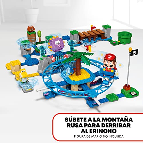 LEGO 71400 Super Mario Set de Expansión: Desafío en Las Olas contra el Gran Erincho, Juguete para Niños y Niñas 7 Años