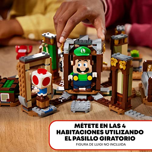 LEGO 71401 Super Mario Set de Expansión: Juego embrujado de Luigi’s Mansion, Juguete Construible con Figuras de Toad y Rey Boo