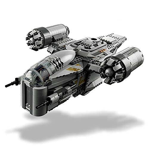 Lego  75292 Star Wars The Mandalorian The Razor Crest Nave Espacial del Cazarrecompensas Juguete con Figurita del Niño +  75280 Star Wars Soldados Clon De La Legión 501 Juguete De Construcción