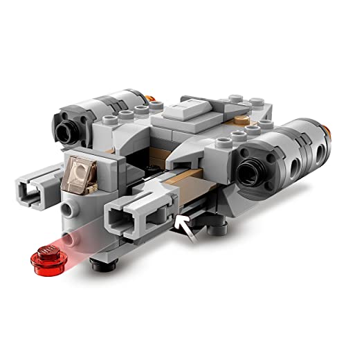 LEGO 75321 Star Wars Microfighters: The Razor Crest, Set con Cañonera de The Mandalorian, Juguete para Niños 6 Años