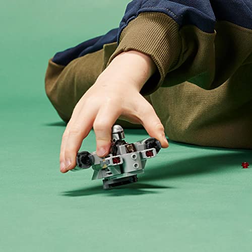 LEGO 75321 Star Wars Microfighters: The Razor Crest, Set con Cañonera de The Mandalorian, Juguete para Niños 6 Años