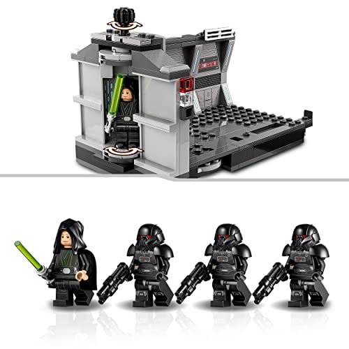 LEGO 75324 Star Wars Ataque de los Soldados Oscuros, Juego de Construcción The Mandalorian para Niños, Regalo Original Día del Padre, Espada Láser