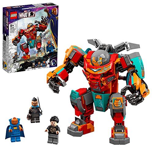 LEGO 76194 Marvel Iron Man Sakaariano de Tony Stark, Figura de Acción de Juguete para Niños + 8 Años