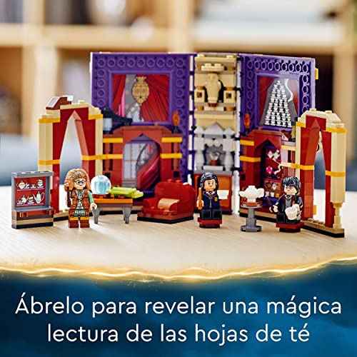 LEGO 76396 Harry Potter Momento Hogwarts: Clase de Adivinación, Set de Construcción en Forma de Libro con Mini Figuras, Juguete Coleccionable Portátil