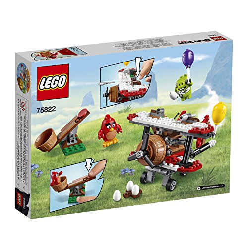 LEGO Angry Birds 75822 Piggy Plane Attack Building Kit (168 Piece) by LEGO