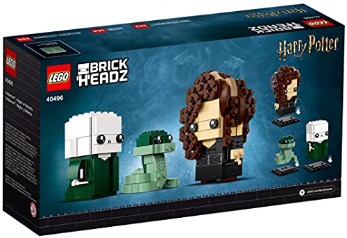 LEGO® BrickHeadz™ Harry Potter™ - Voldemort™, Nagini & Bellatrix (40496)