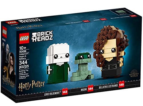 LEGO® BrickHeadz™ Harry Potter™ - Voldemort™, Nagini & Bellatrix (40496)