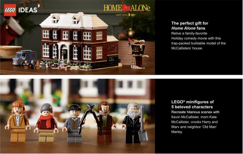 Lego Ideas Home Alone Exclusivo Juego de Construcción 21330