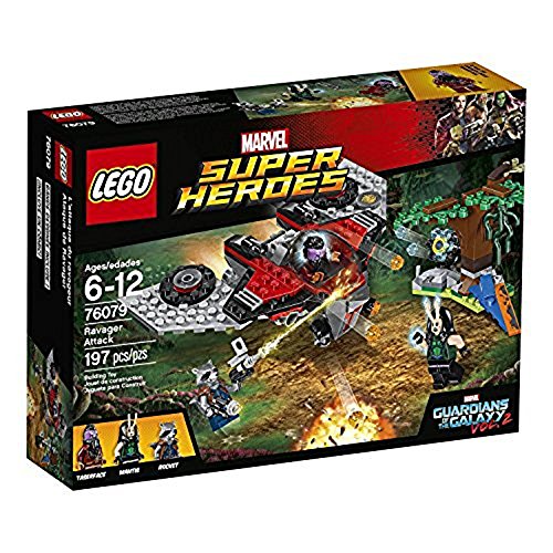 LEGO Marvel Super Heroes - Ataque de Ravager, Juguete de Construcción de Aventuras de los Guardianes de la Galaxia (76079)