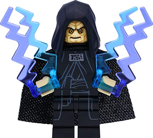 LEGO Star Wars Imperator Palpatine - Figura de Darth Sidious (2020) con flash de poder y espada láser