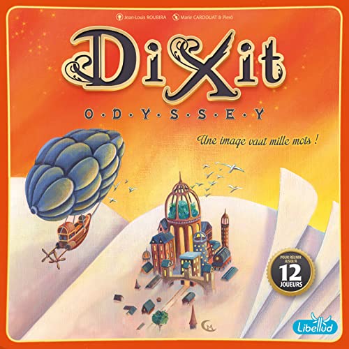 Libellud | Dixit Odyssey (edición 2022)| Juego de comunicación | Edad: 8+ | 3 a 12 Jugadores | Tiempo de Partida: 30 min