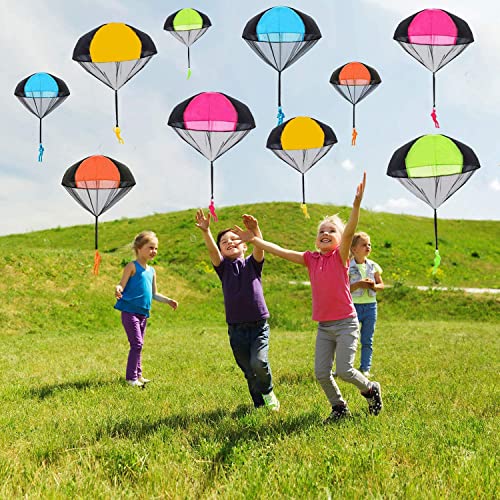 Libershine Paracaídas para Niños, Mano Que Lanza el Juguete del Paracaidista, Juegos de Vuelo al Aire Libre para Niños ¡Dale más Felicidad a tu Hijo