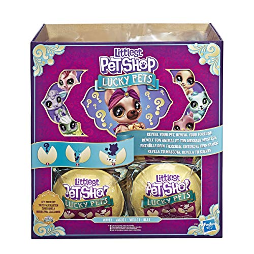 LITTLEST PET SHOP - Figura Mysterio Lucky Pets - 1 Figura Pet Shop y Charms