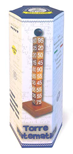 Logica Juegos Art. Torre de Matemáticas - Rompecabezas Matemáticas - Dificultad 5/6 Incréible - Serie Euclide