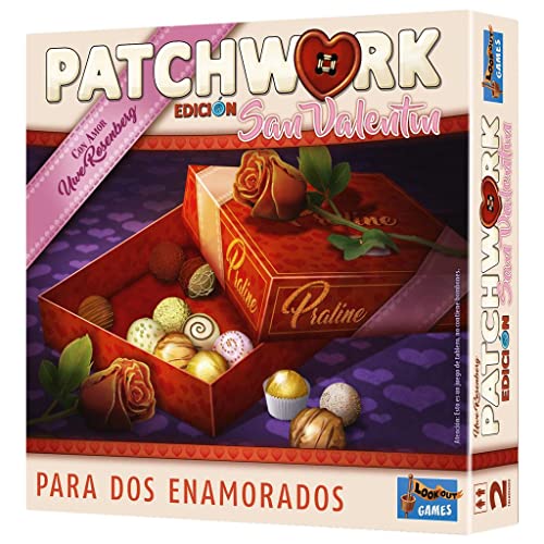 Lookout Games Patchwork San Valentín - Juego de Mesa en Español (LKGPAV01ES)