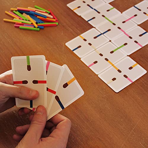 Ludilo - ColorFox - Juegos de mesa para niños mayores de 6 años, juego de cartas, juego lógica y estrategia, educativo y familiar, tres niveles de dificultad