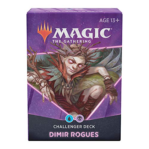 Magic: The Gathering 2021 Challenger Deck - Dimir Rogues (Azul-Negro)