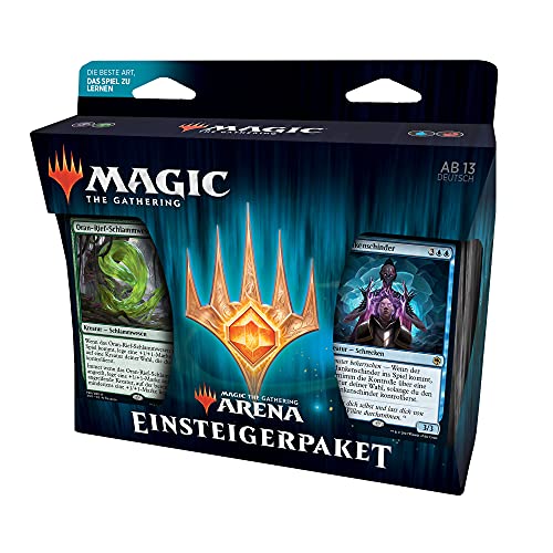 Magic the Gathering Arena Starter Pack, 2 mazos Principiantes listos para Jugar Exclusivo de Amazon