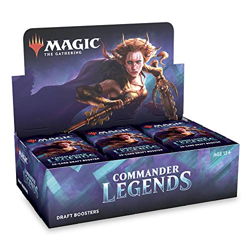 Magic: The Gathering Commander Legends Box (24 paquetes de refuerzo de borradores)