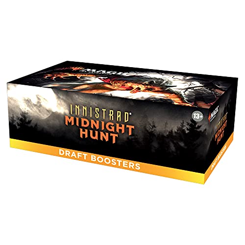 Magic The Gathering Innistrad: Midnight Hunt Draft Booster Box, 36 Paquetes (Wizards of The Coast C89620001)