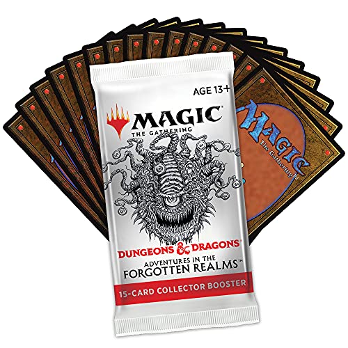 Magic The Gathering- Paquete de Refuerzo para coleccionistas de Adventures In The Forgotten Realms, Multicolor (Wizards of Coast C87500000)