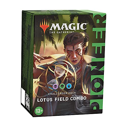 Magic: The Gathering Pioneer Challenger Deck 2021 - Lotus Field Combo (Negro-Verde-Azul)
