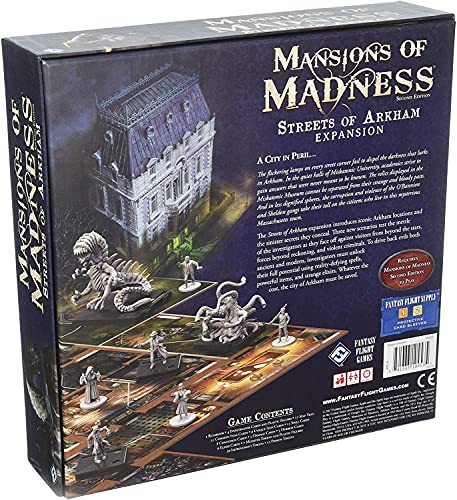 Mansions of Madness 2nd Edition: Streets of Arkham Expansion - English
