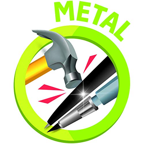 Maped - Compás de metal con seguridad para punta seca y mina, accesorios intercambiables, compás en colegio, color verde