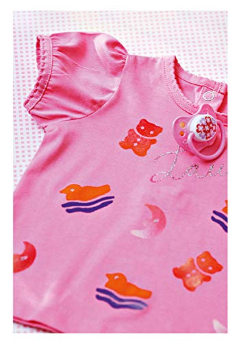 Marabu 0308000000001 – Camiseta de color, 6 x 80 ml, pintura de tela para niños, para diseños creativos en tejidos claros, después de la fijación, lavable hasta 60 °C, ideal para niños