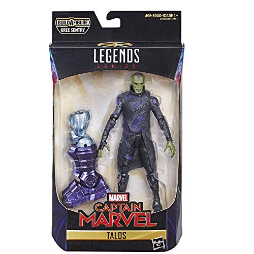 Marvel Captain 6-Inch Legends Talos Skrull Figure for Collectors, Kids, and Fans