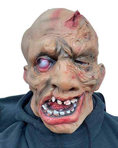Máscara Jason Parte IV, Halloween, horror, asesino de lago de cristal, calidad de película, látex, adulto, talla única, accesorios de disfraces