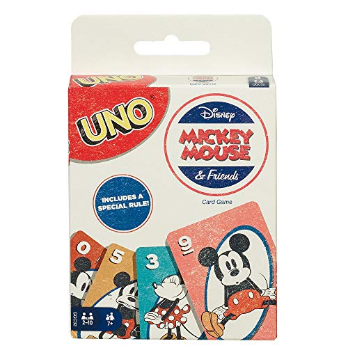 Mattel Games Uno: Disney Mickey Mouse & Friends Card Game