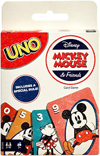 Mattel Games Uno: Disney Mickey Mouse & Friends Card Game
