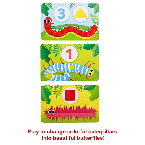 Mattel Games Wormy Roller Juego de Mesa para niños +3 años, Incluye Cartas y Gusano de Juguete (Mattel GYJ81)