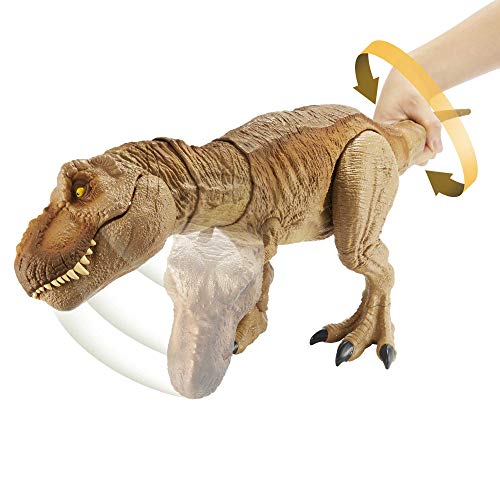 Mattel GRN70 Jurassic World Epic Roarin' Dinosaurio articulado para niños