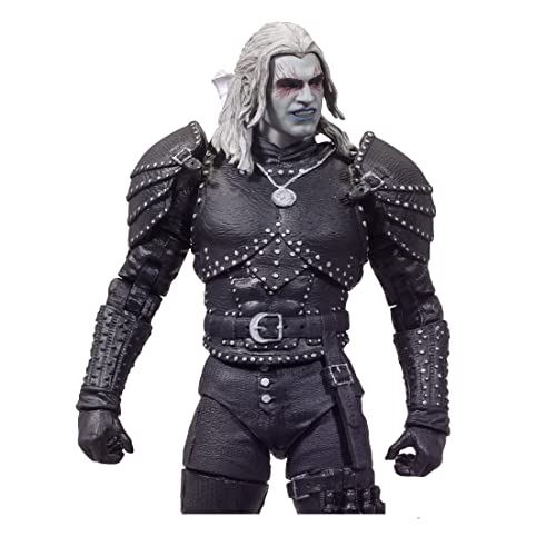 McFarlane TM13807 7 Pulgadas Wave 2 Figuras coleccionables: Geralt of Rivia Witcher Mode (Temporada 2 Netflix), Multicolor
