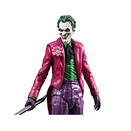 McFarlane TM30140 DC Multiverse Batman Tres Figuras 7IN WV1-THE Joker (Muerte en la Familia), Multicolor