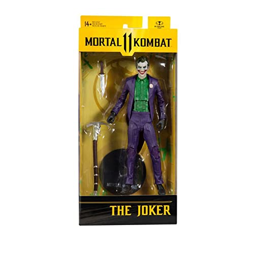 McFarlane Toys TM11056 Mortal Kombat 7IN Figuras WV7-JOKER, Multicolor