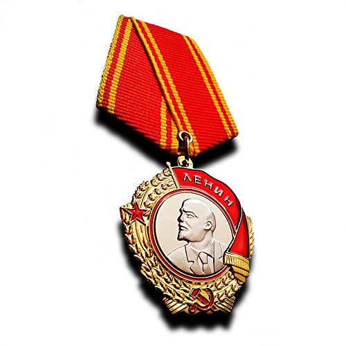 Medalla Militar Orden de Lenin Medalla Soviética Soviética de Rusia Premio más alto Nuevo Raro, Réplica, Regalo!