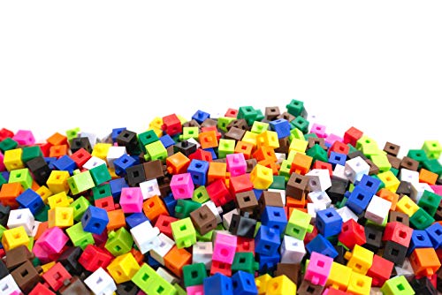 Miniland- Cubos de 1 cm (1.000 Piezas) Juego matemático (95211) , color/modelo surtido