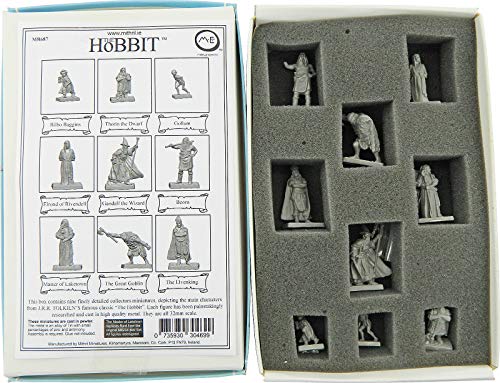 Mithril Miniatures The Hobbit Box MB687-9X - Juego de figuras de metal coleccionables (32 mm)