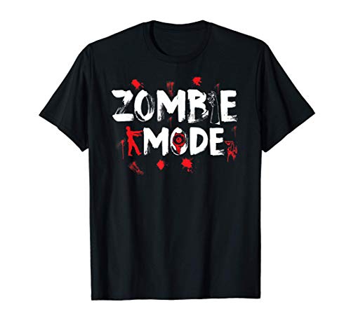 MODO ZOMBIE Halloween se convierte en un zombi Camiseta