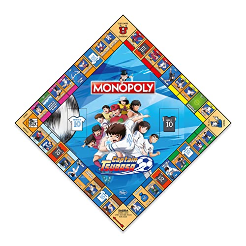 Monopoly Captain Tsubasa - Juego de Mesa de las Propiedades Inmobiliarias - Versión en Español