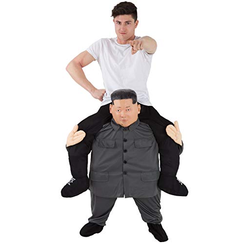 Morph Disfraz Líder Kim Jong Un a Caballito para adultos