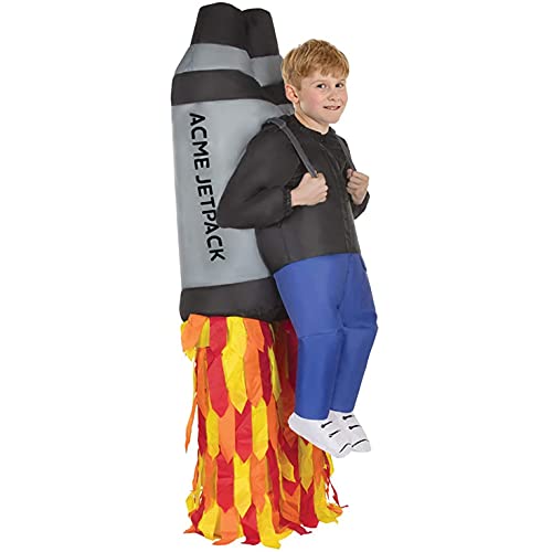 Morph Divertido Disfraz Inflable Jetpack Niños - Una talla le queda a la mayoría , color/modelo surtido