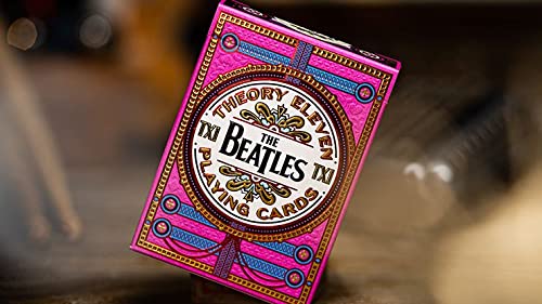 Murphy's Magic Supplies, Inc. Los Beatles (rosa) Jugando a las cartas por theory11