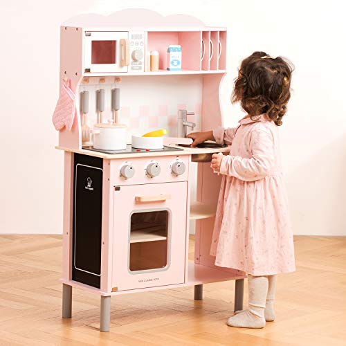 New Classic Toys-11067 Cocina, Color Rosa (11067)