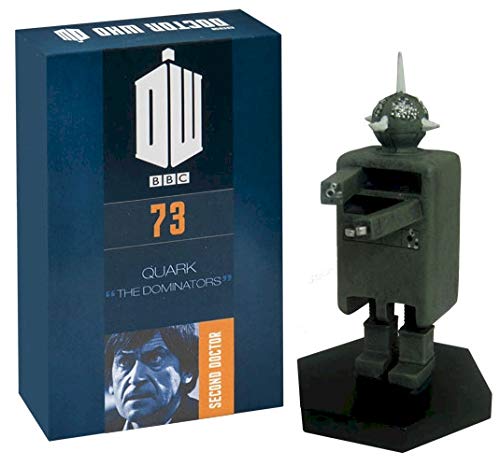 Official Licensed Merchandise Doctor Who - Figura decorativa de Quark pintada a mano a escala 1:21 en caja modelo #73
