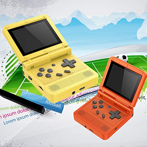 Okssud Consola De Juegos Portátil Retro de 3.0 Pulgadas, Retro Mini Game Player con 2000 Classic Handheld Games, Batería Recargable de 1020 mAh, Regalo para Niños y Adultos (Rojo)